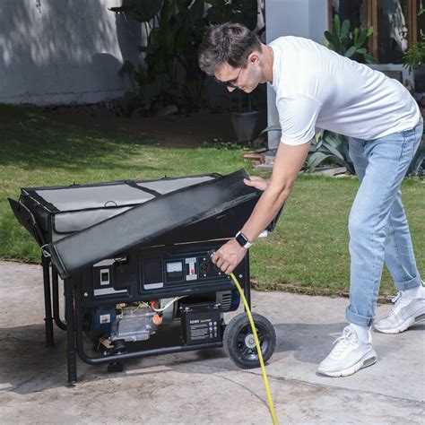 portable generator enclosures while running